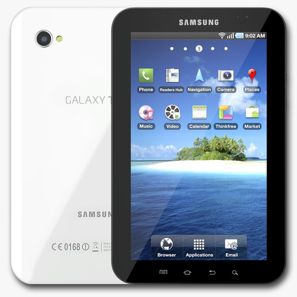 3ds samsung galaxy tab - Samsung Galaxy Tab by RicardoAfonso